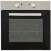 CSB60A Built-in Single Conventional Oven - Chrome Effect -Prime Kitchen csb60a built in single conventional oven chrome effect3663602429487 27c bq