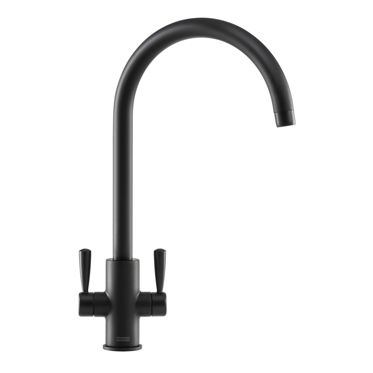 Franke Ascona Black Kitchen Twin Lever Tap 3 Franke Ascona Black Kitchen Twin Lever Tap