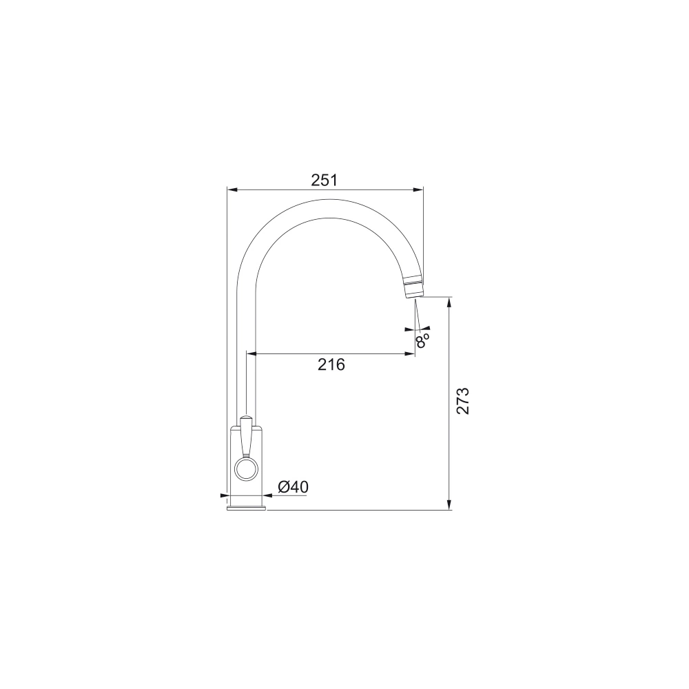 Franke Ascona Brass Kitchen Twin Lever Tap 4 Franke Ascona Brass Kitchen Twin Lever Tap - Image 2