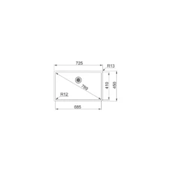 Franke Bari Stainless Steel 1 Bowl Sink & Drainer (W)450mm X (L)725mm 5 Franke Bari Stainless Steel 1 Bowl Sink & Drainer (W)450mm X (L)725mm -Prime Kitchen franke bari stainless steel 1 bowl sink drainer w 450mm x l 725mm7612986182217 01t bq