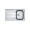 Franke Flash Stainless Steel Rectangular 1 Bowl Kitchen Sink (W)500mm 1 Franke Flash Stainless Steel Rectangular 1 Bowl Kitchen Sink (W)500mm -Prime Kitchen franke flash stainless steel rectangular 1 bowl kitchen sink w 500mm7612985241922 02c bq