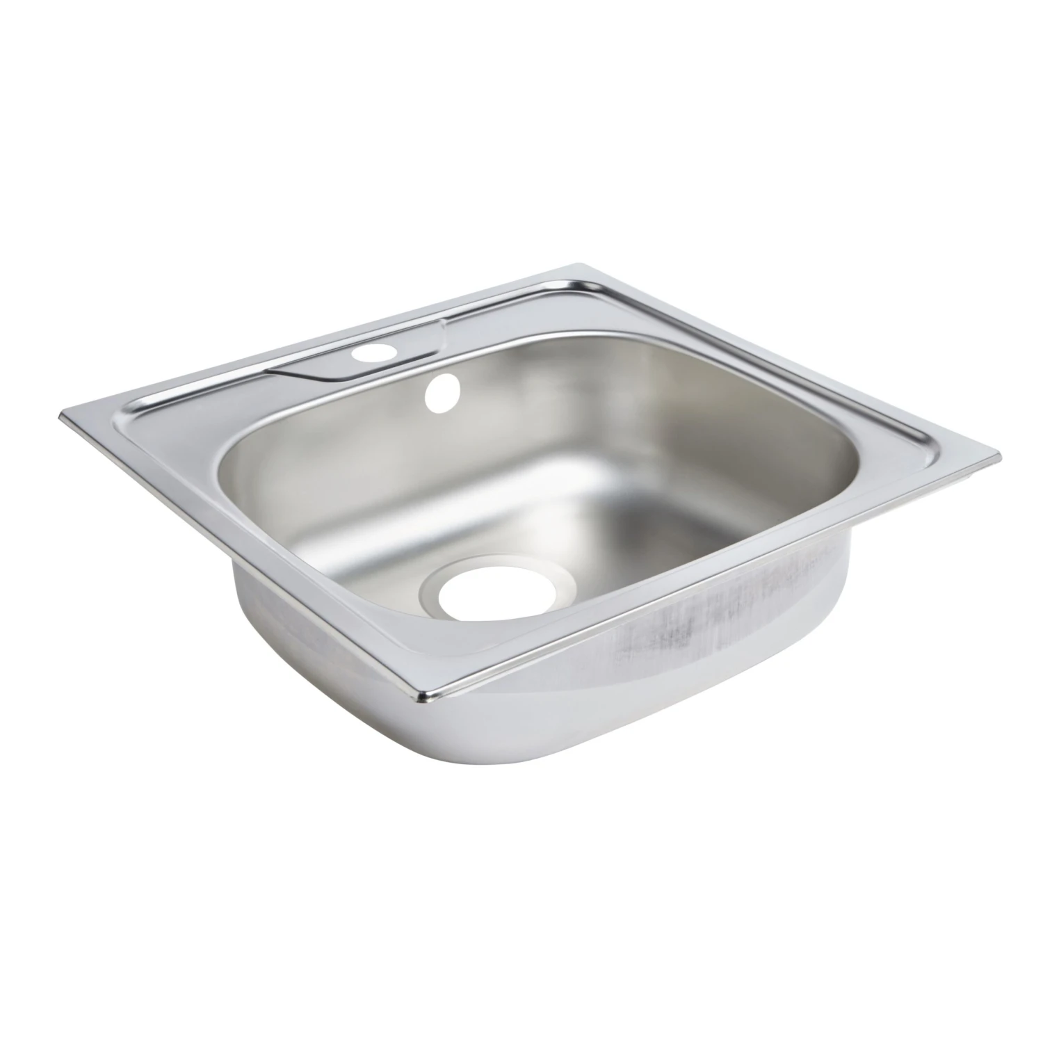 Gamow Inox Stainless Steel 1 Bowl Compact Sink 480mm X 480mm 4 Gamow Inox Stainless Steel 1 Bowl Compact Sink 480mm X 480mm - Image 2