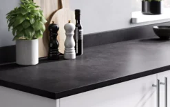 GoodHome 22mm Algiata Matt Grey Stone Effect Laminate & Particle Board Post-formed Kitchen Breakfast Bar, (L)2000mm -Prime Kitchen goodhome 22mm algiata matt grey stone effect laminate particle board post formed kitchen breakfast bar l 2000mm3663602635086 22i