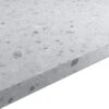 GoodHome 22mm Algiata Matt Grey Terrazzo Effect Chipboard & Laminate Square Edge Kitchen Worktop, (L)3000mm -Prime Kitchen goodhome 22mm algiata matt grey terrazzo effect chipboard laminate square edge kitchen worktop l 3000mm3663602482567 36c bq