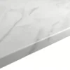 GoodHome 22mm Algiata Matt White Marble Effect Laminate & Particle Board Post-formed Kitchen Breakfast Bar, (L)2000mm -Prime Kitchen goodhome 22mm algiata matt white marble effect laminate particle board post formed kitchen breakfast bar l 2000mm3663602635093 02i bq