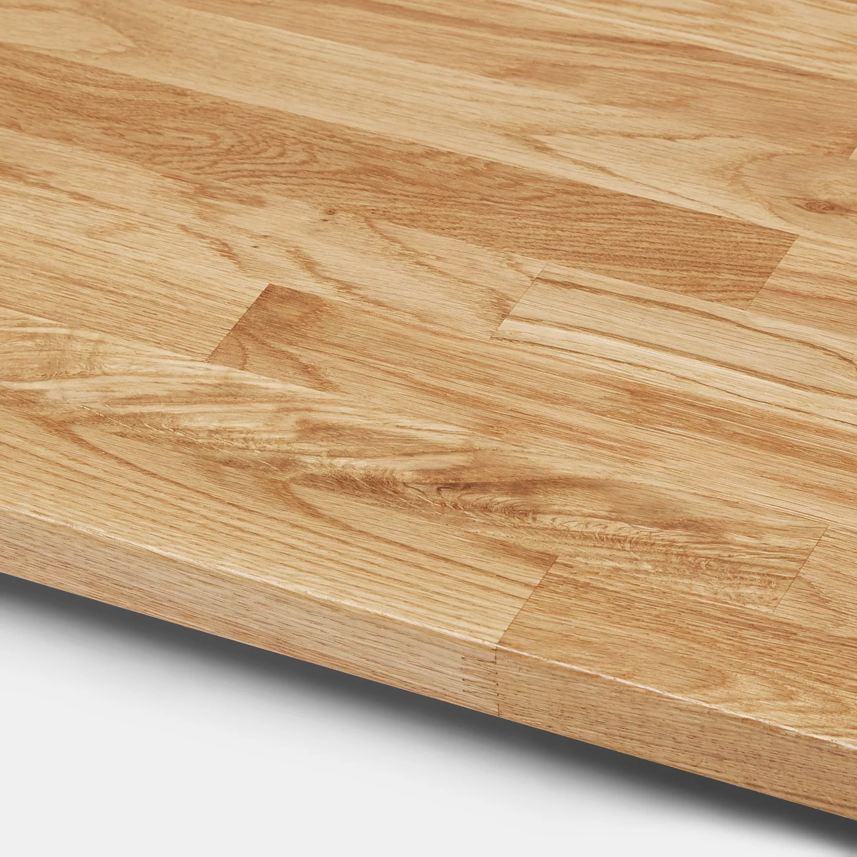 GoodHome 26mm Kava Oiled Natural Solid Oak Square Edge Kitchen Worktop, (L)3000mm 3 GoodHome 26mm Kava Oiled Natural Solid Oak Square Edge Kitchen Worktop, (L)3000mm