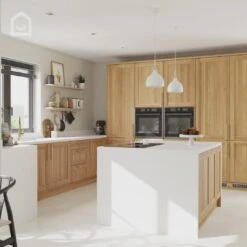 GoodHome 38mm Berberis Satin White Laminate & Particle Board Square Edge Kitchen Worktop, (L)3000mm -Prime Kitchen goodhome 38mm berberis satin white laminate particle board square edge kitchen worktop l 3000mm3663602653981 KFG