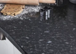 GoodHome 38mm Kabsa Gloss Black Granite Effect Laminate Post-formed Kitchen Worktop, (L)3000mm 22 GoodHome 38mm Kabsa Gloss Black Granite Effect Laminate Post-formed Kitchen Worktop, (L)3000mm -Prime Kitchen goodhome 38mm kabsa gloss black granite effect laminate post formed kitchen worktop l 3000mm3663602635383 24i