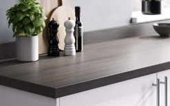 GoodHome 38mm Kabsa Matt Grey Oak Effect Laminate & Particle Board Post-formed Kitchen Breakfast Bar, (L)2000mm -Prime Kitchen goodhome 38mm kabsa matt grey oak effect laminate particle board post formed kitchen breakfast bar l 2000mm3663602636304 22i