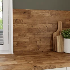 GoodHome 38mm Kala Matt Honey Wood Effect Chipboard & Laminate Square Edge Kitchen Worktop, (L)3000mm -Prime Kitchen goodhome 38mm kala matt honey wood effect chipboard laminate square edge kitchen worktop l 3000mm5059340145105 01i