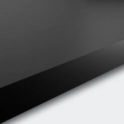 GoodHome 38mm Super Matt Black Chipboard & Laminate Square Edge Kitchen Worktop, (L)3000mm -Prime Kitchen goodhome 38mm super matt black chipboard laminate square edge kitchen worktop l 3000mm3663602635000 01c