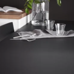 GoodHome 38mm Super Matt Black Chipboard & Laminate Square Edge Kitchen Worktop, (L)3000mm -Prime Kitchen goodhome 38mm super matt black chipboard laminate square edge kitchen worktop l 3000mm3663602635000 31i