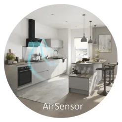 GoodHome AirSensor GHAG60ASBL Black Steel & Glass Angled Cooker Hood (W)59.8cm - Black 18 GoodHome AirSensor GHAG60ASBL Black Steel & Glass Angled Cooker Hood (W)59.8cm - Black -Prime Kitchen goodhome airsensor ghag60asbl black steel glass angled cooker hood w 59 8cm black5059340445984 10i