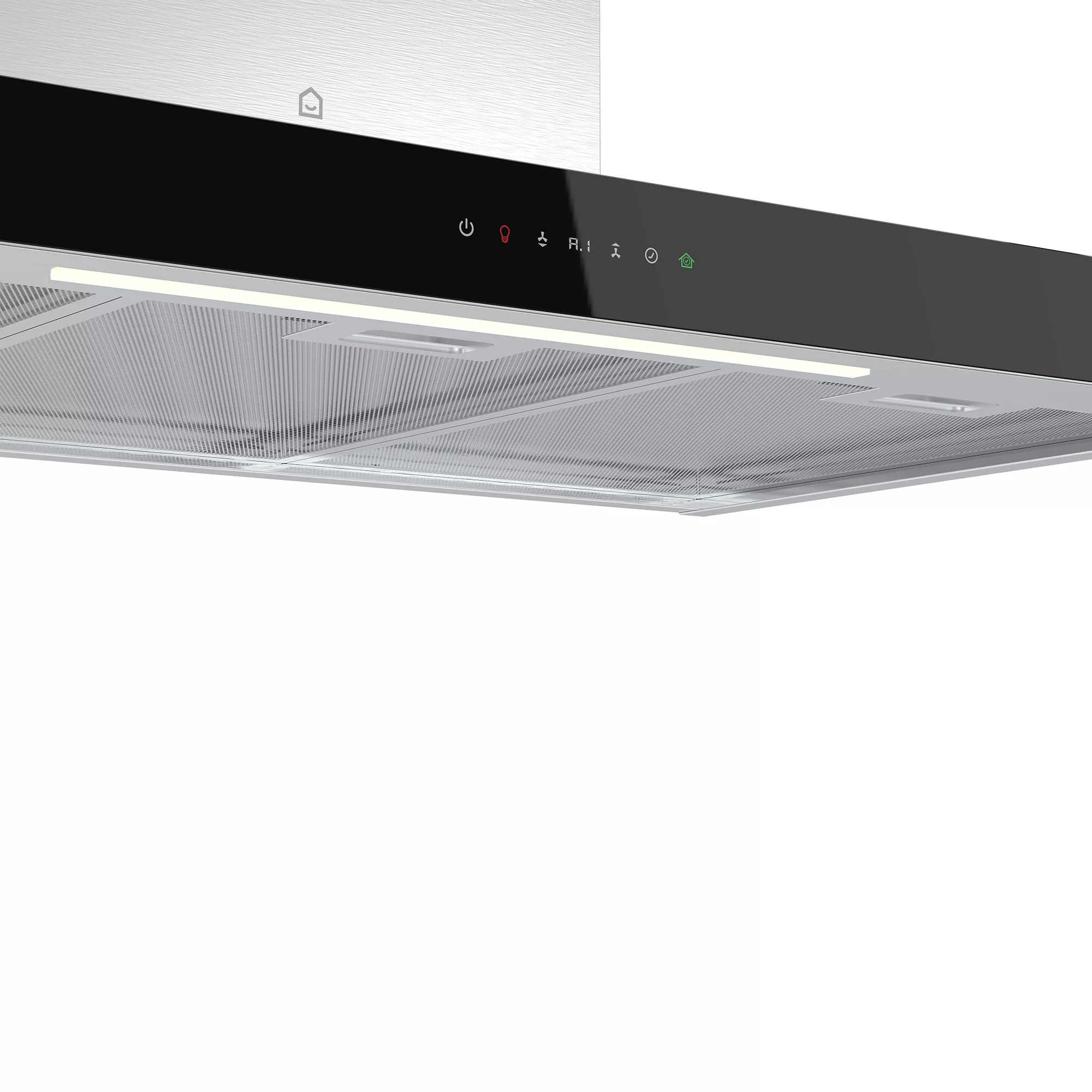 GoodHome AirSensor GHBH90ASBL Glass Box Cooker Hood (W)90cm 6 GoodHome AirSensor GHBH90ASBL Glass Box Cooker Hood (W)90cm - Image 4