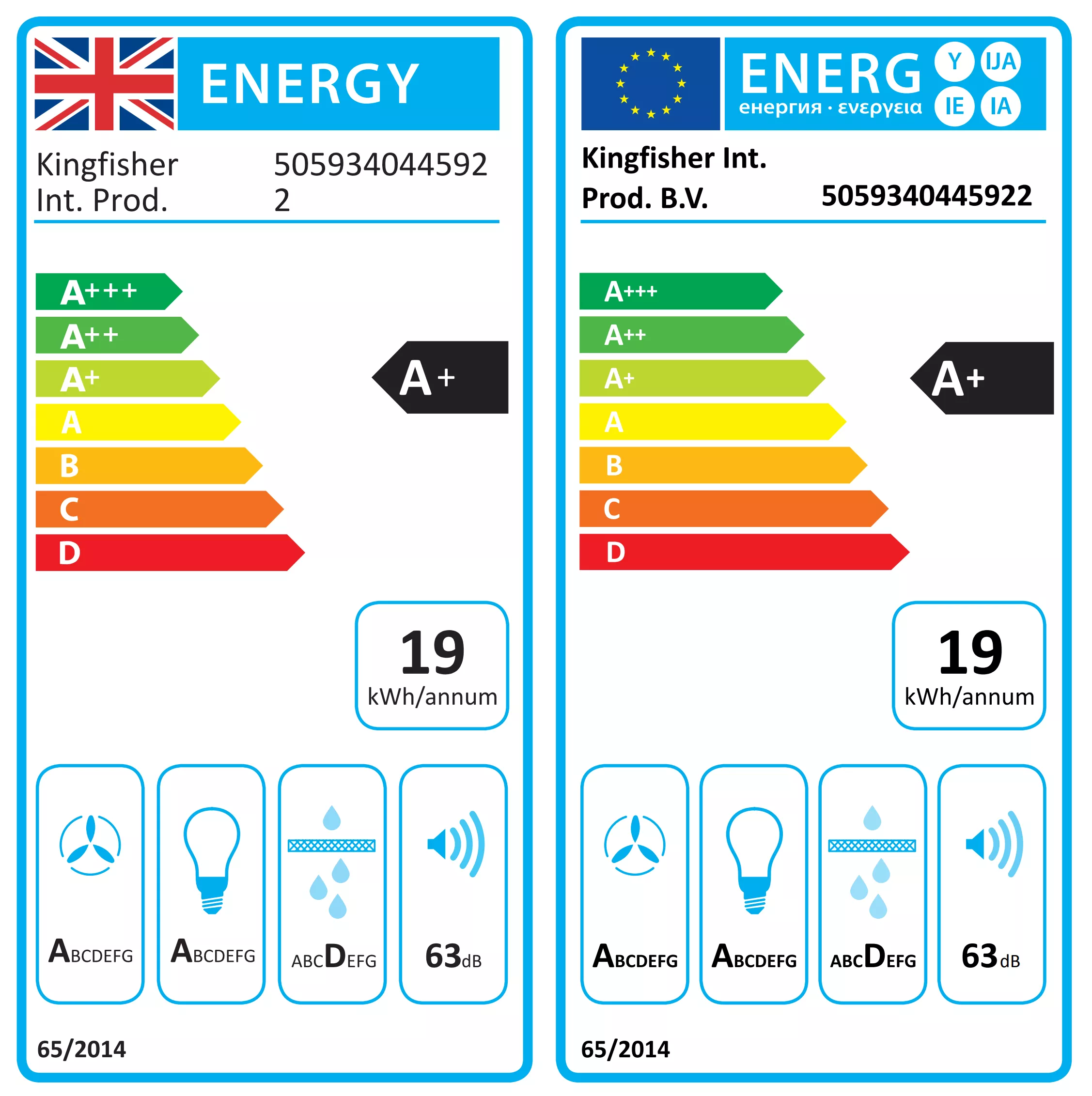 GoodHome AirSensor GHBH90ASBL Glass Box Cooker Hood (W)90cm 11 GoodHome AirSensor GHBH90ASBL Glass Box Cooker Hood (W)90cm - Image 9