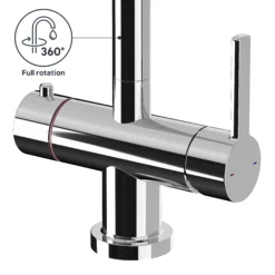 GoodHome Aji Chrome-plated Boiling Water Tap -Prime Kitchen goodhome aji chrome plated boiling water tap5059340452456 71c EN 1
