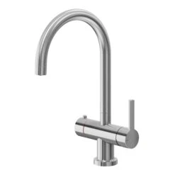 GoodHome Aji Matt Stainless Steel Effect Boiling Water Tap
