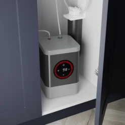 GoodHome Aji Matt Stainless Steel Effect Boiling Water Tap 30 GoodHome Aji Matt Stainless Steel Effect Boiling Water Tap -Prime Kitchen goodhome aji matt stainless steel effect boiling water tap5059340452463 36i 1