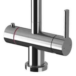 GoodHome Aji Matt Stainless Steel Effect Boiling Water Tap 25 GoodHome Aji Matt Stainless Steel Effect Boiling Water Tap -Prime Kitchen goodhome aji matt stainless steel effect boiling water tap5059340452463 37c 1