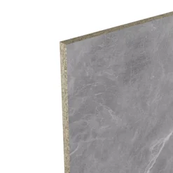 GoodHome Algiata Polished Grey Marble Effect Laminated Chipboard Back Panel, (H)600mm (W)3000mm (T)8mm -Prime Kitchen goodhome algiata polished grey marble effect laminated chipboard back panel h 600mm w 3000mm t 8mm3663602482697 01c