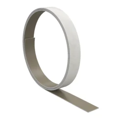 GoodHome Algiata Stone Effect White Worktop Edging Tape, (L)3m
