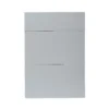 GoodHome Alisma High Gloss Grey Slab Drawer Front (W)500mm, Pack Of 3 -Prime Kitchen goodhome alisma high gloss grey slab drawer front w 500mm pack of 33663602653233 02c bq