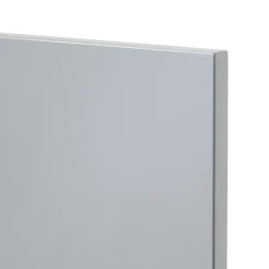 GoodHome Alisma High Gloss Grey Slab Drawerline Cabinet Door, (W)500mm (H)715mm (T)18mm -Prime Kitchen goodhome alisma high gloss grey slab drawerline cabinet door w 500mm h 715mm t 18mm3663602653035 36c bq