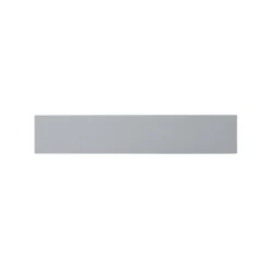 GoodHome Alisma High Gloss Grey Slab Standard Appliance Filler Panel (H)115mm (W)597mm