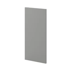 GoodHome Alisma High Gloss Grey Slab Standard End Panel (H)720mm (W)320mm -Prime Kitchen goodhome alisma high gloss grey slab standard end panel h 720mm w 320mm3663602641353 01c bq