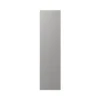 GoodHome Alisma High Gloss Grey Slab Tall End Panel (H)2190mm (W)570mm, Pair -Prime Kitchen goodhome alisma high gloss grey slab tall end panel h 2190mm w 570mm pair3663602641407 02c bq