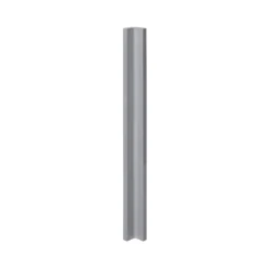 GoodHome Alisma High Gloss Grey Slab Tall Wall Corner Post, (W)59mm (H)895mm