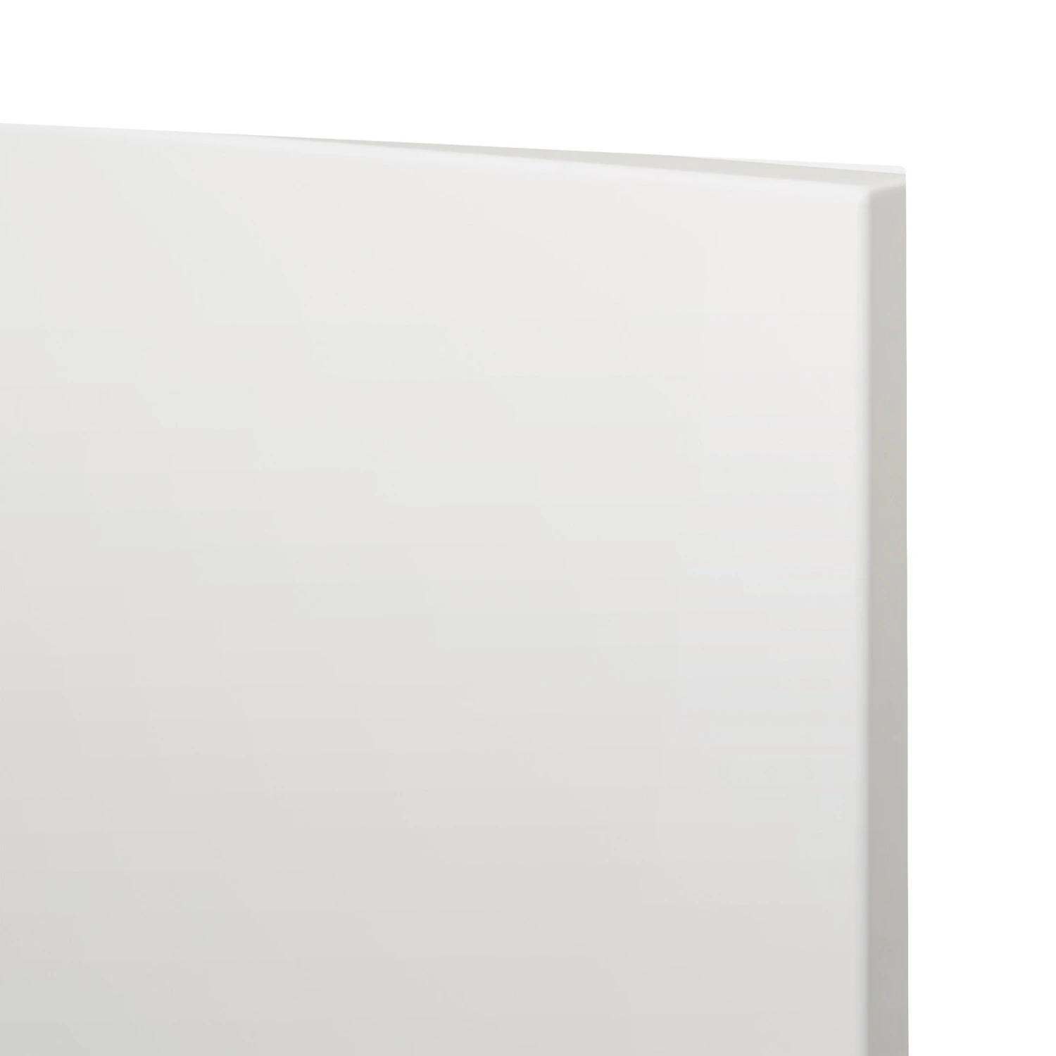 GoodHome Alisma High Gloss White Slab Appliance Cabinet Door (W)600mm (H)687mm (T)18mm 4 GoodHome Alisma High Gloss White Slab Appliance Cabinet Door (W)600mm (H)687mm (T)18mm - Image 2