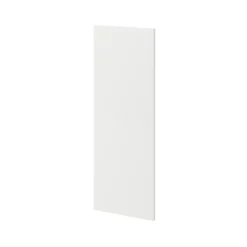GoodHome Alisma High Gloss White Slab Tall End Panel (H)900mm (W)320mm -Prime Kitchen goodhome alisma high gloss white slab tall end panel h 900mm w 320mm3663602641162 01c bq