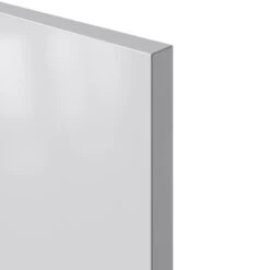GoodHome Alisma Innovo Handleless Gloss Light Grey Slab Drawer Front, Bridging Door & Bi Fold Door, (W)600mm -Prime Kitchen goodhome alisma innovo handleless gloss light grey slab drawer front bridging door bi fold door w 600mm5059340242804 36c