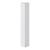 GoodHome Alisma Innovo Handleless Gloss Light Grey Slab Standard Corner Post, (W)48mm (H)340mm -Prime Kitchen goodhome alisma innovo handleless gloss light grey slab standard corner post w 48mm h 340mm5059340262635 01c