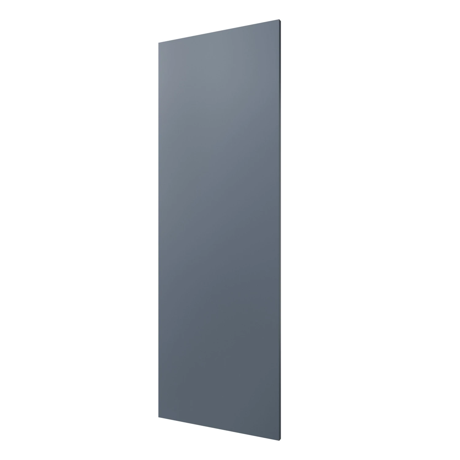 GoodHome Alisma Matt Blue Slab 70:30 Tall Larder Cabinet Door (W)500mm (H)1467mm (T)18mm 5 GoodHome Alisma Matt Blue Slab 70:30 Tall Larder Cabinet Door (W)500mm (H)1467mm (T)18mm - Image 3