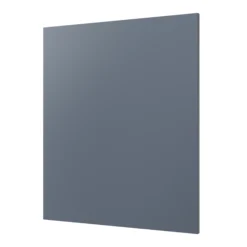 GoodHome Alisma Matt Blue Slab Highline Cabinet Door (W)600mm (H)715mm (T)18mm -Prime Kitchen goodhome alisma matt blue slab highline cabinet door w 600mm h 715mm t 18mm5059340798844 02c