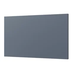 GoodHome Alisma Matt Blue Slab Standard Drawer End Panel (H)340mm (W)595mm, Pack Of 2 -Prime Kitchen goodhome alisma matt blue slab standard drawer end panel h 340mm w 595mm pack of 25059340799209 02c