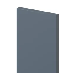 GoodHome Alisma Matt Blue Slab Tall Wall Cabinet Door (W)150mm (H)895mm (T)18mm -Prime Kitchen goodhome alisma matt blue slab tall wall cabinet door w 150mm h 895mm t 18mm5059340799179 37c