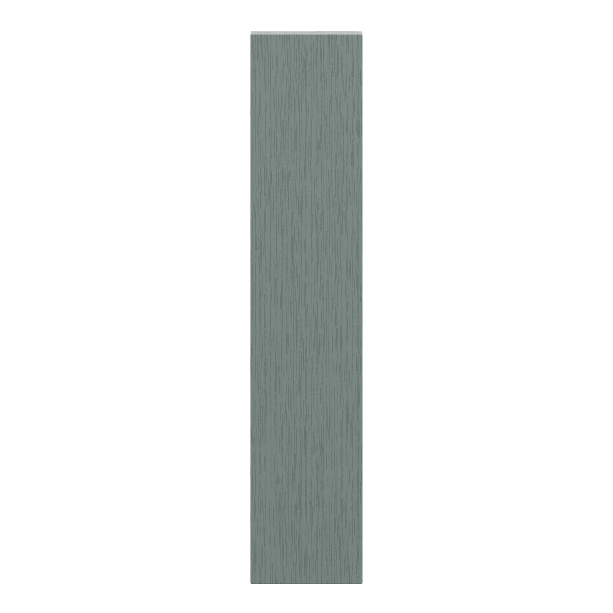 GoodHome Alpinia Matt Green Painted Wood Effect Shaker Highline Cabinet Door (W)150mm (H)715mm (T)18mm 3 GoodHome Alpinia Matt Green Painted Wood Effect Shaker Highline Cabinet Door (W)150mm (H)715mm (T)18mm