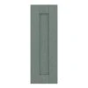 GoodHome Alpinia Matt Green Painted Wood Effect Shaker Highline Cabinet Door (W)250mm (H)715mm (T)18mm -Prime Kitchen goodhome alpinia matt green painted wood effect shaker highline cabinet door w 250mm h 715mm t 18mm5059340147055 01c