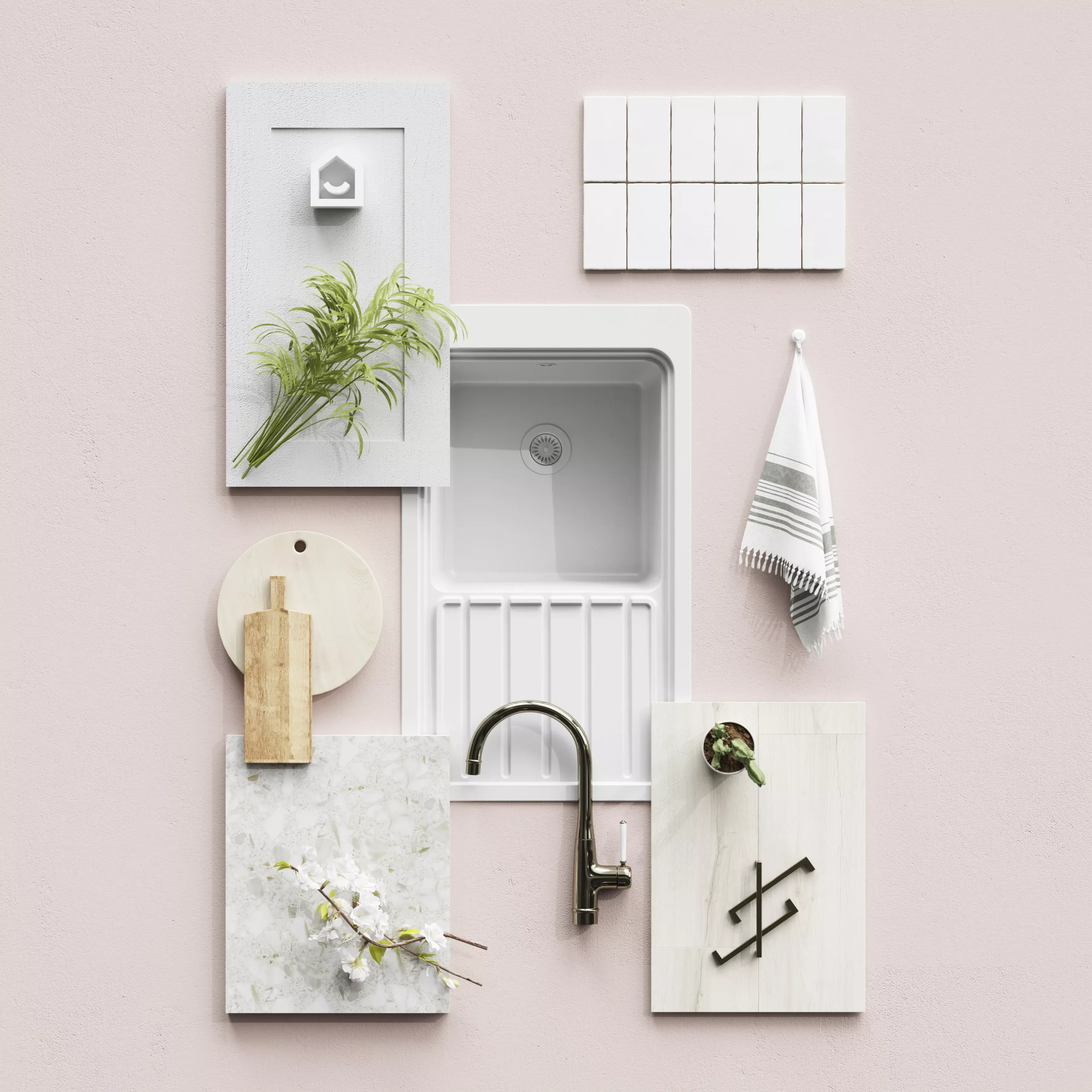 GoodHome Alpinia Matt Grey Painted Wood Effect Shaker Drawer Front, Bridging Door & Bi Fold Door, (W)500mm (H)356mm (T)18mm 10 GoodHome Alpinia Matt Grey Painted Wood Effect Shaker Drawer Front, Bridging Door & Bi Fold Door, (W)500mm (H)356mm (T)18mm - Image 8