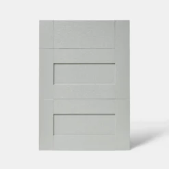 GoodHome Alpinia Matt Grey Painted Wood Effect Shaker Drawer Front (W)500mm, Pack Of 3 -Prime Kitchen goodhome alpinia matt grey painted wood effect shaker drawer front w 500mm pack of 33663602645955 02c