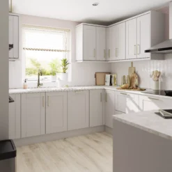 GoodHome Alpinia Matt Grey Painted Wood Effect Shaker Drawer Front (W)500mm, Pack Of 4 22 GoodHome Alpinia Matt Grey Painted Wood Effect Shaker Drawer Front (W)500mm, Pack Of 4 -Prime Kitchen goodhome alpinia matt grey painted wood effect shaker drawer front w 500mm pack of 45059340129594 02i