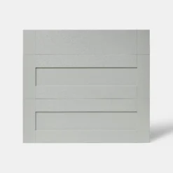 GoodHome Alpinia Matt Grey Painted Wood Effect Shaker Drawer Front (W)800mm, Pack Of 3 -Prime Kitchen goodhome alpinia matt grey painted wood effect shaker drawer front w 800mm pack of 33663602645979 02c