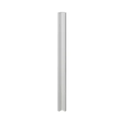 GoodHome Alpinia Matt Grey Painted Wood Effect Shaker Tall Wall Corner Post, (W)59mm (H)895mm