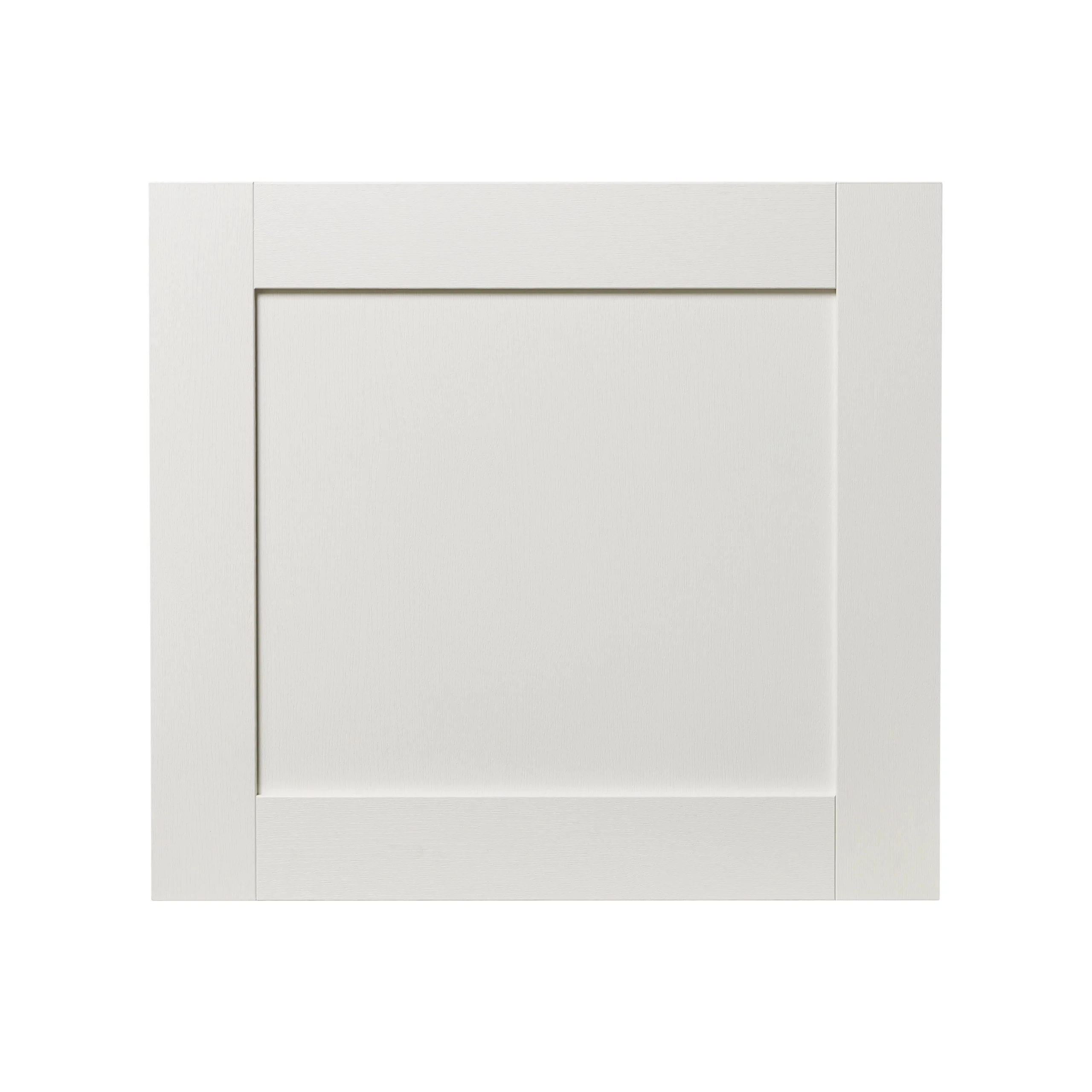 GoodHome Alpinia Matt Ivory Painted Wood Effect Shaker Appliance Cabinet Door (W)600mm (H)543mm (T)18mm 3 GoodHome Alpinia Matt Ivory Painted Wood Effect Shaker Appliance Cabinet Door (W)600mm (H)543mm (T)18mm