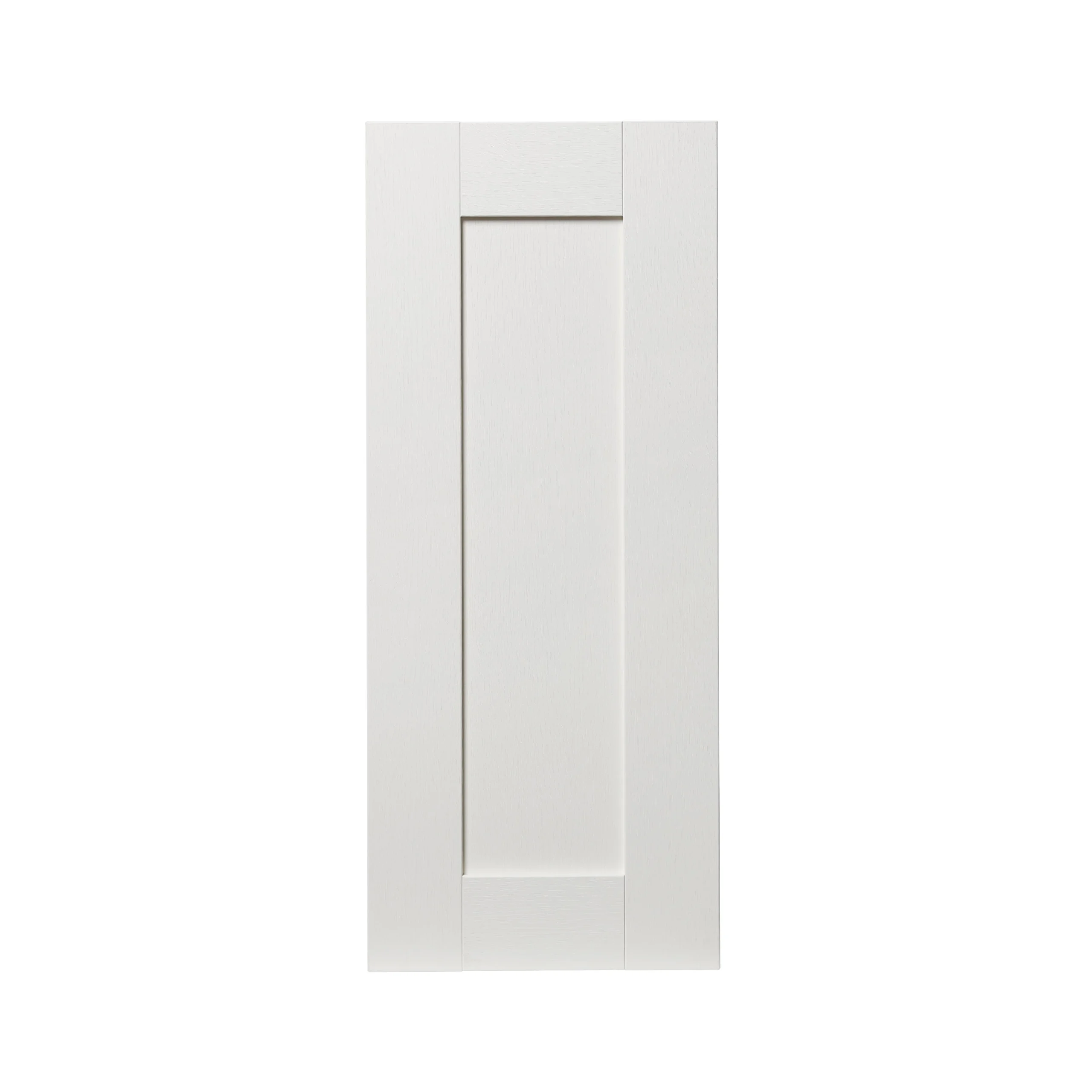 GoodHome Alpinia Matt Ivory Painted Wood Effect Shaker Highline Cabinet Door (W)300mm (H)715mm (T)18mm 3 GoodHome Alpinia Matt Ivory Painted Wood Effect Shaker Highline Cabinet Door (W)300mm (H)715mm (T)18mm