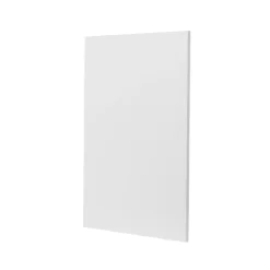 GoodHome Alpinia Matt Ivory Painted Wood Effect Shaker Standard End Support Panel (H)870mm (W)590mm -Prime Kitchen goodhome alpinia matt ivory painted wood effect shaker standard end support panel h 870mm w 590mm3663602639558 01c bq