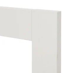 GoodHome Alpinia Matt Ivory Painted Wood Effect Shaker Tall Glazed Cabinet Door (W)500mm (H)895mm (T)18mm -Prime Kitchen goodhome alpinia matt ivory painted wood effect shaker tall glazed cabinet door w 500mm h 895mm t 18mm3663602645375 37c bq